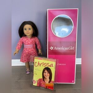2009 American Girl GOTY Girl Of The Year Chrissa Doll With Original Box And Book